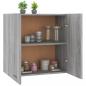 Preview: Hängeschrank Grau Sonoma 60x31x60 cm Holzwerkstoff