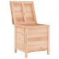 Preview: Gartentruhe 50x49x56,5 cm Massivholz Tanne