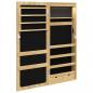 Preview: Spiegel-Schmuckschrank mit LED-Beleuchtung Wandmontage