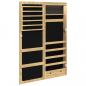 Preview: Spiegel-Schmuckschrank mit LED-Beleuchtung Wandmontage