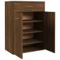 Preview: Schuhschrank Braun Eichen-Optik 60x35x84 cm Holzwerkstoff