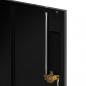 Preview: Aktenschrank Schwarz 90x40x40 cm Stahl