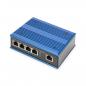 Preview: Newlec NNETSWINDGBE5UMR.01 Industrial 5-Port Gigabit Ethernet Switch, DIN rail, unmanag