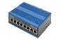 Preview: ARDEBO.de - NNETSWINDGBE8UMR.01 Industrial 8-Port Gigabit Ethernet Switch, DIN rail, unmanag