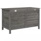 Preview: Gartentruhe Anthrazit 99x49,5x58,5 cm Massivholz Tanne