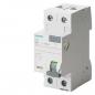 Preview: Siemens 5SV3312-6 FI-Schutzschalter, 2-polig, Typ A, In: 25 A, 30 mA, Un AC: 230 V