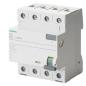 Preview: Siemens 5SV3344-6 FI-Schutzschalter, 4-polig, Typ A, In: 40 A, 30 mA, Un AC: 400 V