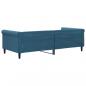 Preview: Tagesbett Blau 90x200 cm Samt