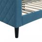 Preview: Tagesbett Blau 90x200 cm Samt