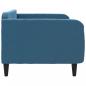 Preview: Tagesbett Blau 90x200 cm Samt