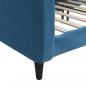 Preview: Tagesbett Blau 90x200 cm Samt