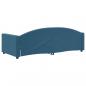 Preview: Tagesbett Blau 90x200 cm Samt