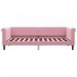 Preview: Tagesbett Rosa 90x200 cm Samt