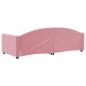 Preview: Tagesbett Rosa 90x200 cm Samt