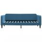 Preview: Tagesbett Blau 80x200 cm Samt