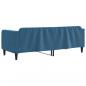 Preview: Tagesbett Blau 80x200 cm Samt