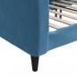 Preview: Tagesbett Blau 80x200 cm Samt