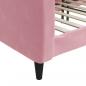 Preview: Tagesbett Rosa 80x200 cm Samt