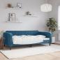 Preview: ARDEBO.de - Tagesbett Blau 100x200 cm Samt