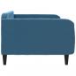 Preview: Tagesbett Blau 100x200 cm Samt