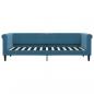 Preview: Tagesbett Blau 80x200 cm Samt