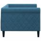 Preview: Tagesbett Blau 80x200 cm Samt