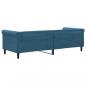 Preview: Tagesbett Blau 80x200 cm Samt