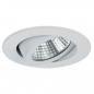 Preview: ARDEBO.de - 12361073 LED-Einbaustrahler 350 mA, 7 W, 38°, 3.000 K, rund, schwenkbar, weiss m