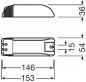 Preview: LEDVANCE Halotronic-Compact-HTM HTM 150/230-240 Niedervolt-Transformator