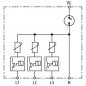 Preview: Dehn + Söhne DG TT 20 340 Überspannungsableiter Typ 2 DEHNguard 4-polig für TT- und TN-S-Syst