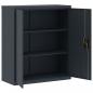 Preview: Aktenschrank Anthrazit 90x40x145 cm Stahl