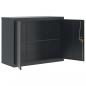 Preview: Aktenschrank Anthrazit 90x40x110 cm Stahl