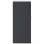 Preview: Aktenschrank Anthrazit 79x40x90 cm Stahl