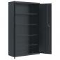 Preview: Aktenschrank Anthrazit 105x40x180 cm Stahl