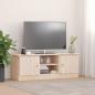 Preview: ARDEBO.de - TV-Schrank ALTA 112x35x41 cm Massivholz Kiefer