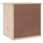 Preview: Nachttisch ALTA Natur 41x35x41 cm Massivholz Kiefer