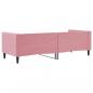 Preview: Tagesbett Rosa 80x200 cm Samt