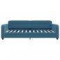 Preview: Tagesbett Blau 90x200 cm Samt