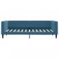 Preview: Tagesbett Blau 100x200 cm Samt