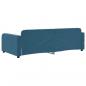 Preview: Tagesbett Blau 100x200 cm Samt