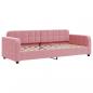 Preview: Tagesbett Rosa 80x200 cm Samt