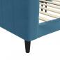 Preview: Tagesbett Blau 80x200 cm Samt