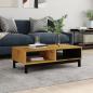 Preview: ARDEBO.de - Couchtisch FLAM 100x50x32,5 cm Massivholz Kiefer