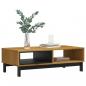 Preview: Couchtisch FLAM 100x50x32,5 cm Massivholz Kiefer