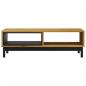 Preview: Couchtisch FLAM 100x50x32,5 cm Massivholz Kiefer