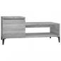 Preview: Couchtisch Grau Sonoma 100x50x45 cm Holzwerkstoff