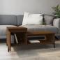 Preview: Couchtisch Braun Eichen-Optik 100x50x45 cm Holzwerkstoff