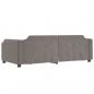 Preview: Tagesbett Taupe 90x200 cm Stoff