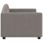 Preview: Tagesbett Taupe 80x200 cm Stoff