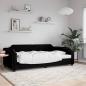 Preview: ARDEBO.de - Tagesbett Schwarz 90x200 cm Stoff